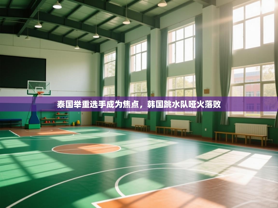 泰国举重选手成为焦点，韩国跳水队哑火落败