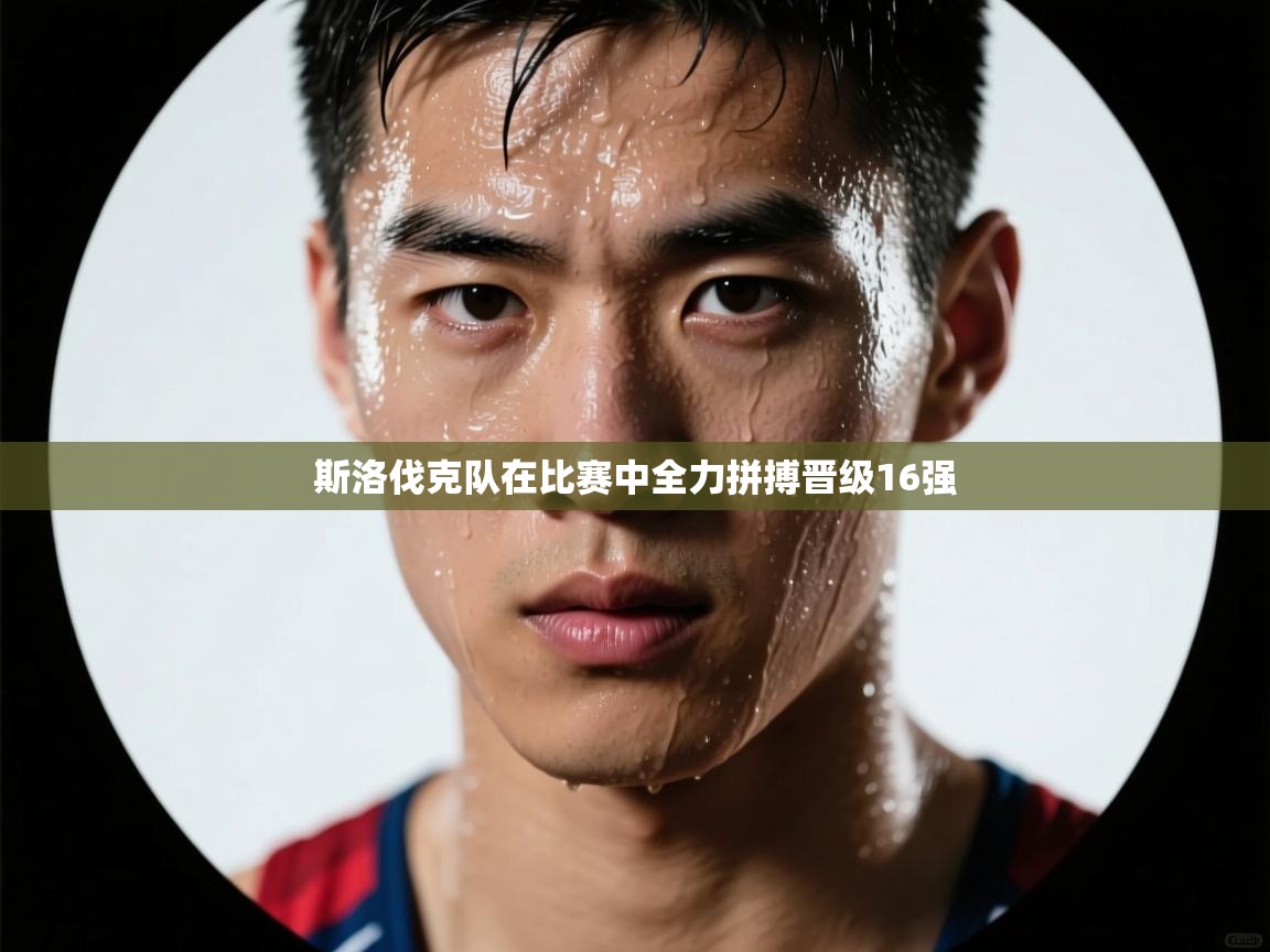 斯洛伐克队在比赛中全力拼搏晋级16强