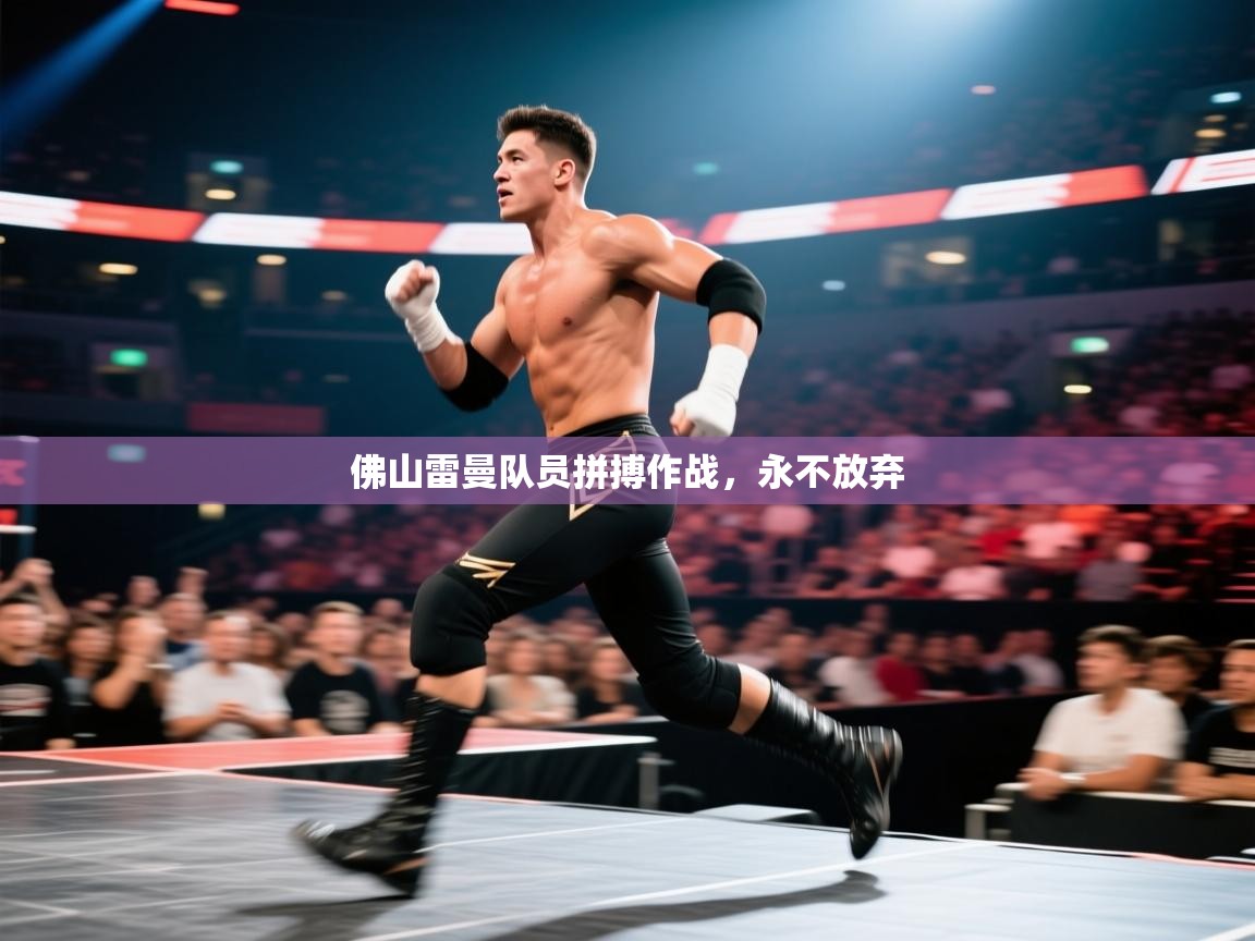 佛山雷曼队员拼搏作战，永不放弃