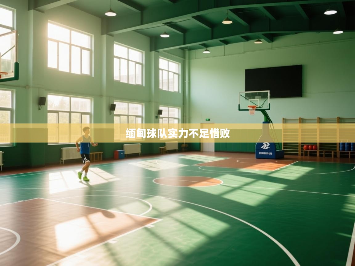 缅甸球队实力不足惜败